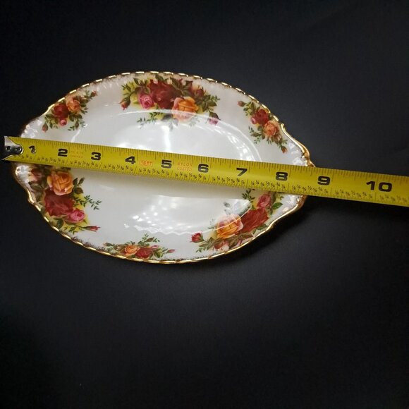 Royal Albert Old Country Roses Bone China Tray 10" Floral Design - Picture 5 of 6